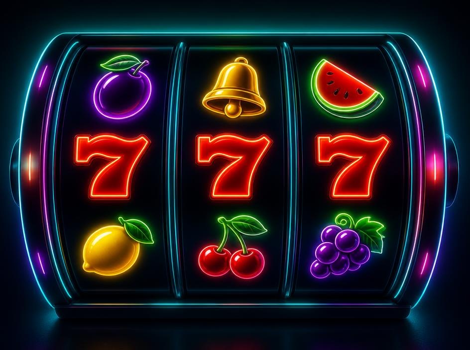Neon slot reels