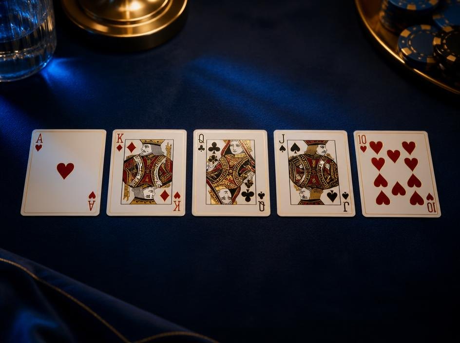 Five card poker hand